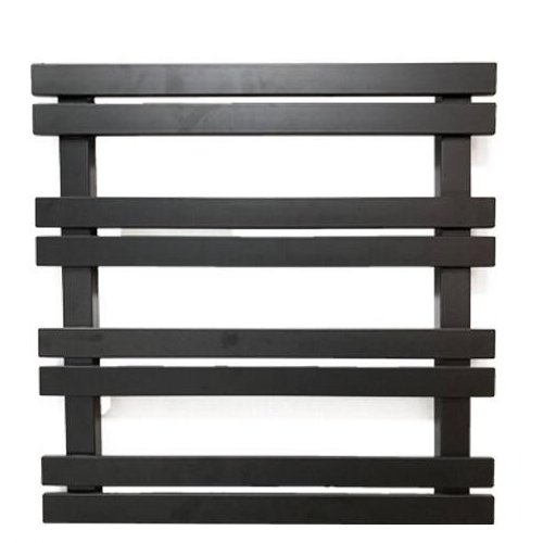 حوله خشک کن فلت سایز 60 رنگ مشکی استیل 304 ارسال با بسته بندی ویژه به سراسر ایران