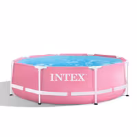 استخر پیش ساخته فریمی صورتی اینتکس intex 28292