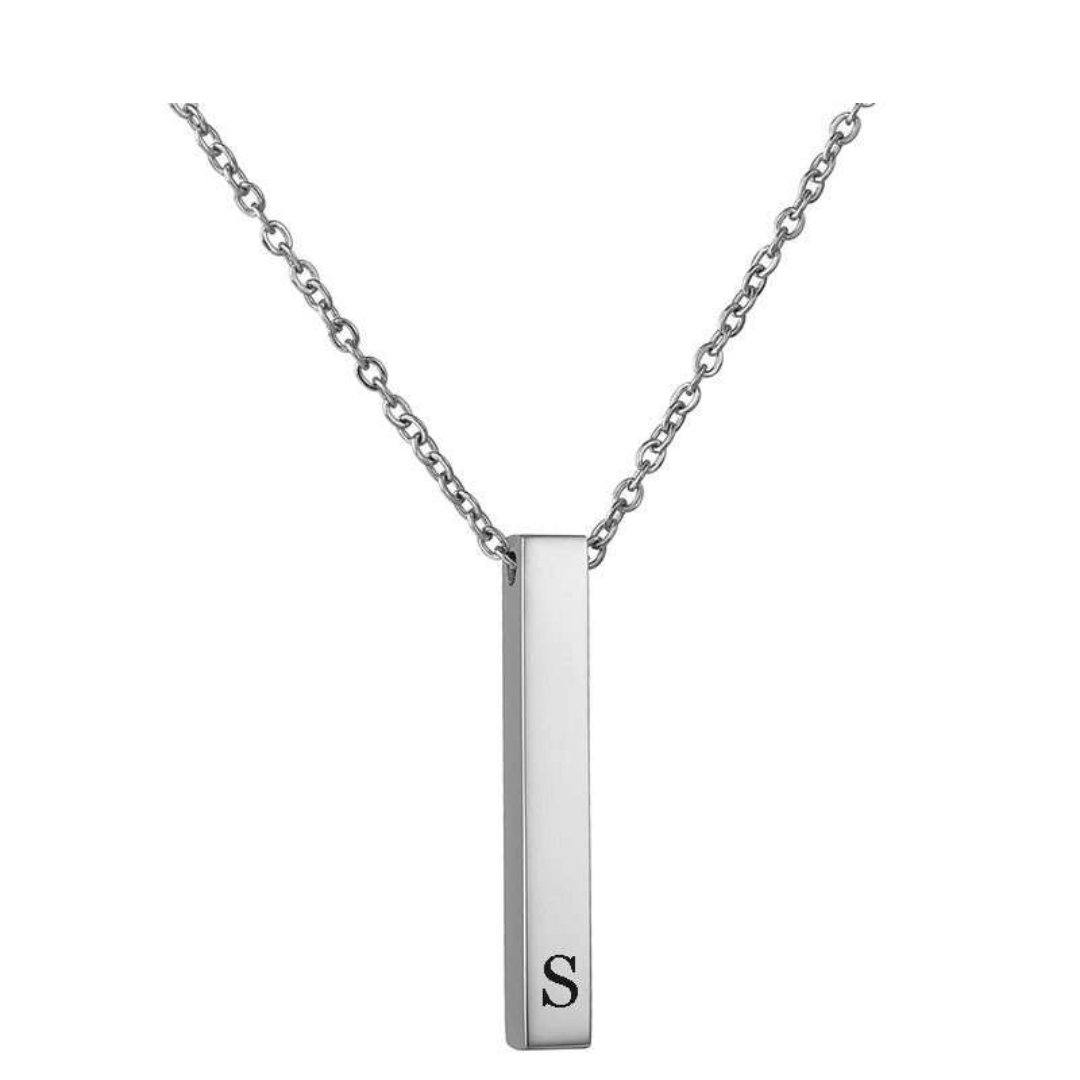 گردنبند مکعب عشق حرف S