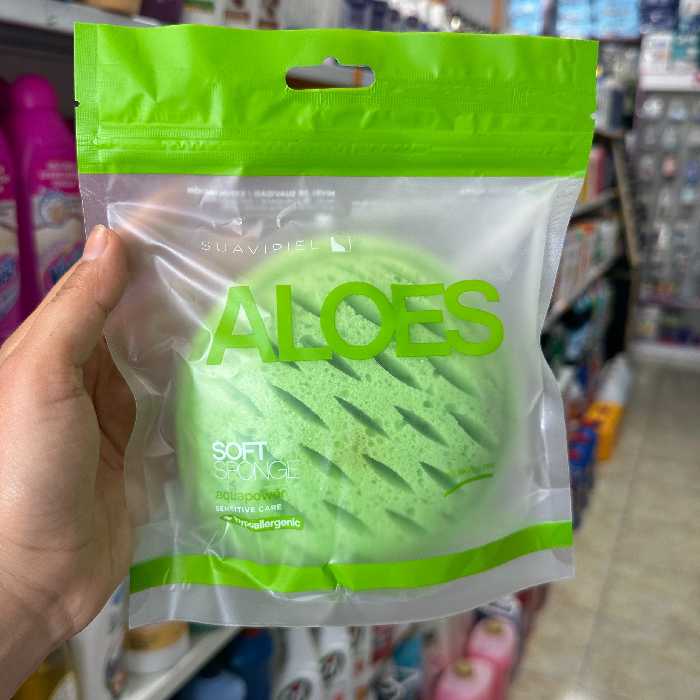 اسفنج شستشوی بدن سوآوی پیل سری Aloe مدل Soft