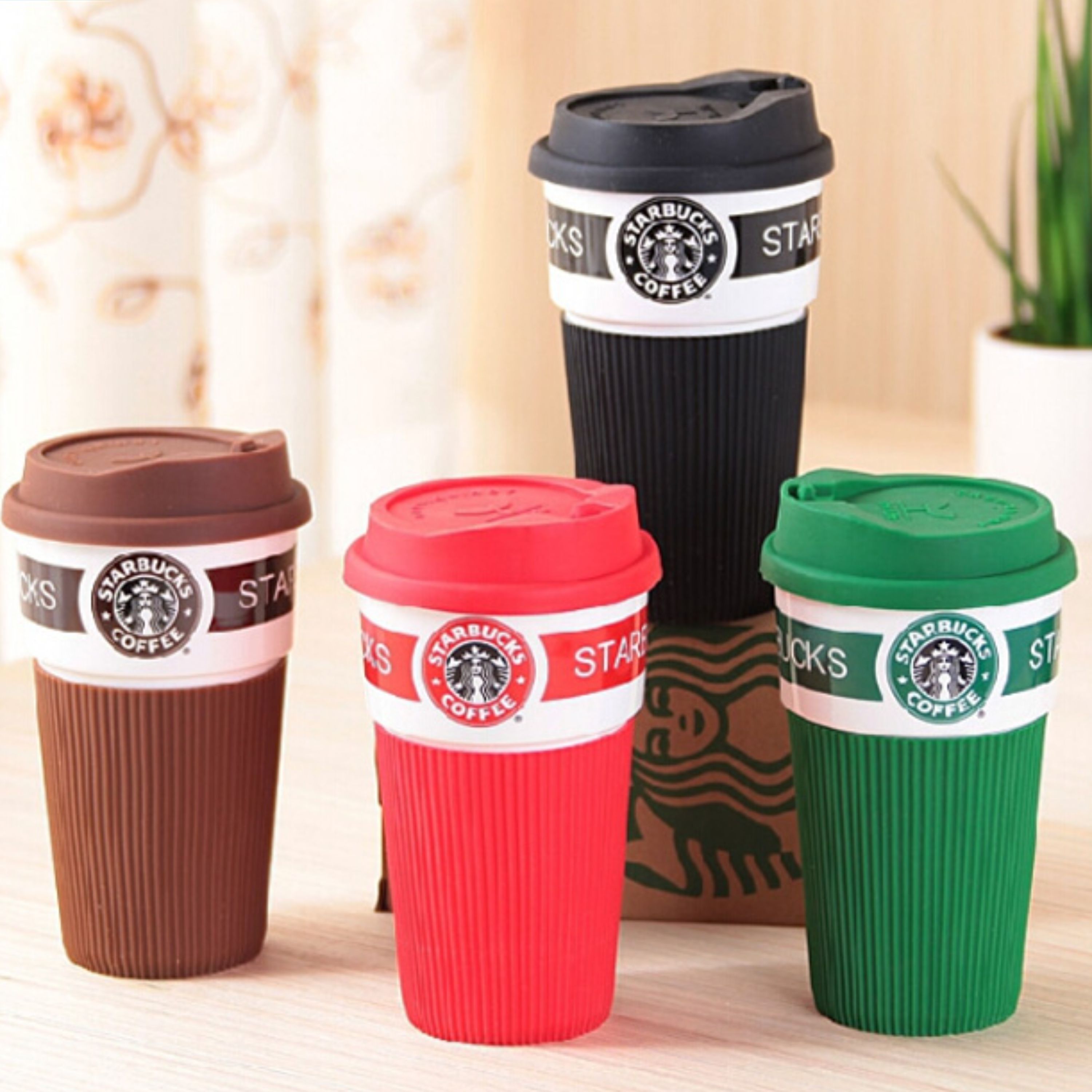 ماگ سرامیکی استارباکس رنگ مشکی