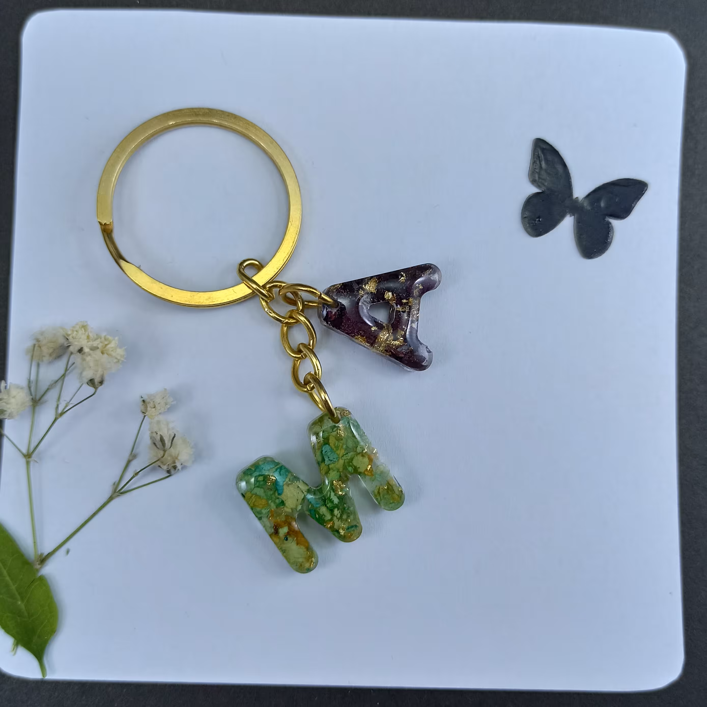 دسته کلید و جاسوئیچی حروف انگلیسی