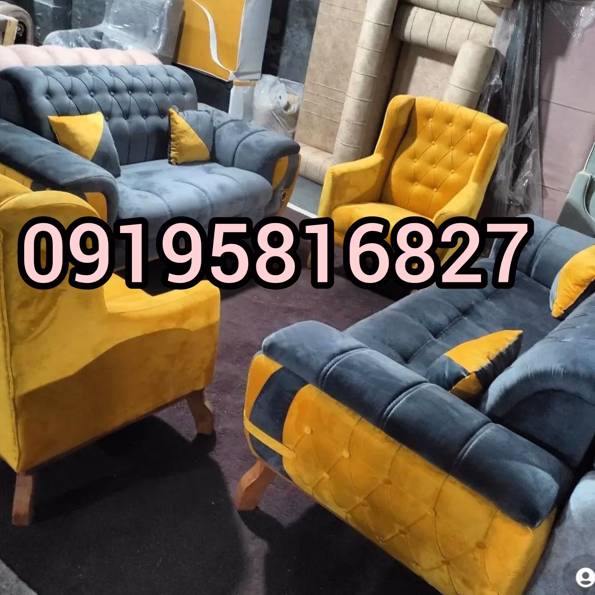 مبل مبلمان کمربندی چستر ست های راحتی 