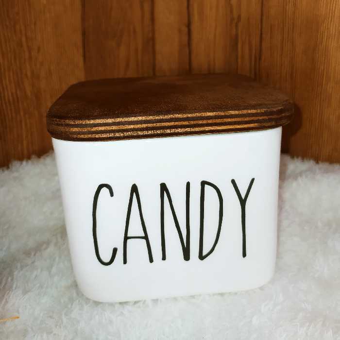 ارسال رایگان بانکه سرامیکی درب دار مدل Candy