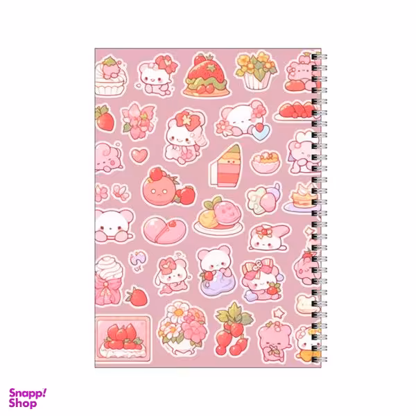 دفتر مشق 50 برگ بامبیلیپ طرح ملودی و خرگوش فانتزی کد 8551479