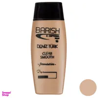 کرم پودر باریش (Barish) مدل Clear smooth شماره 208 حجم 35 میلی لیتر