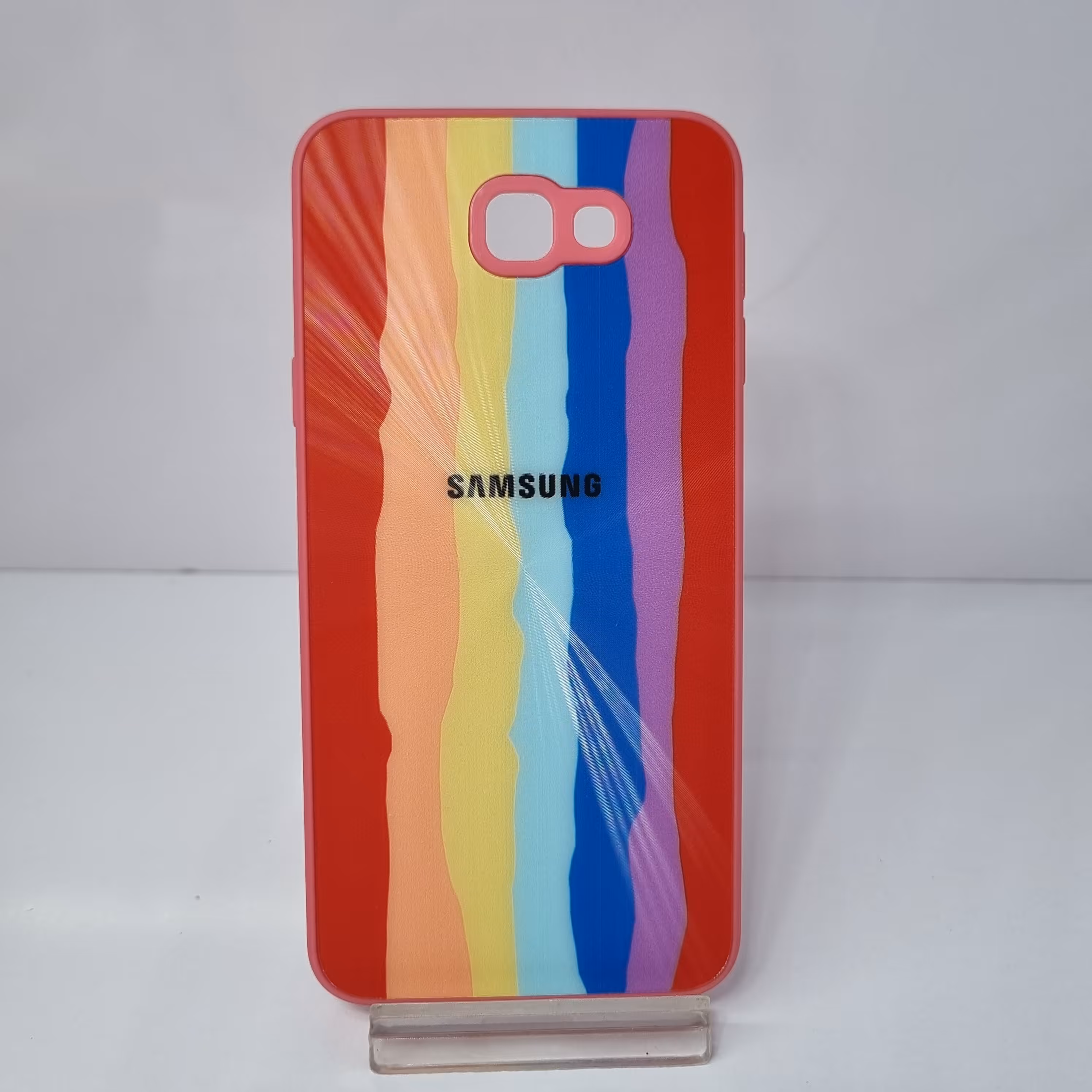 قاب سامسونگ J5 Prime رنگین کمان لیزری قرمز
