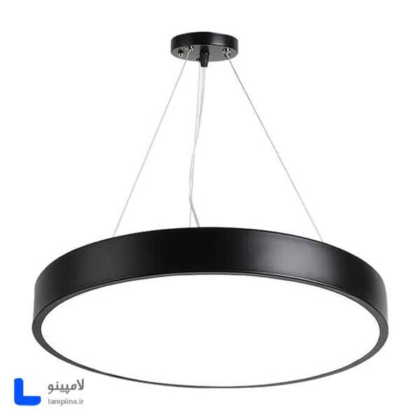چراغ آویز مدرن SMD قطر 60 دیمریبل 3 حالته