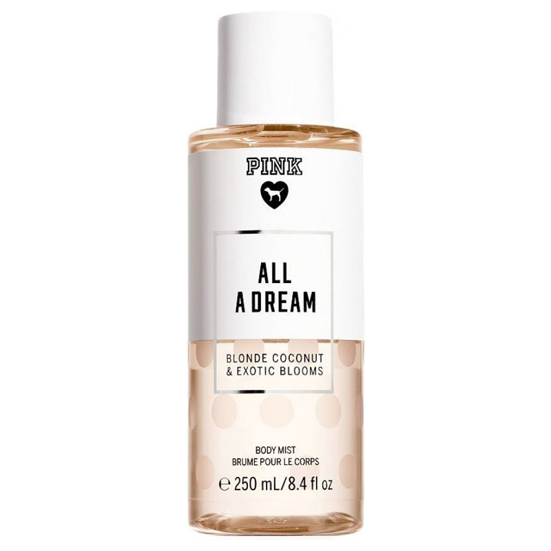بادی اسپلش پینک آل ا دیریم ویکتوریا سکرت اورجینال | Victoria's Secret Body Splash Pink All a Dream 250ml