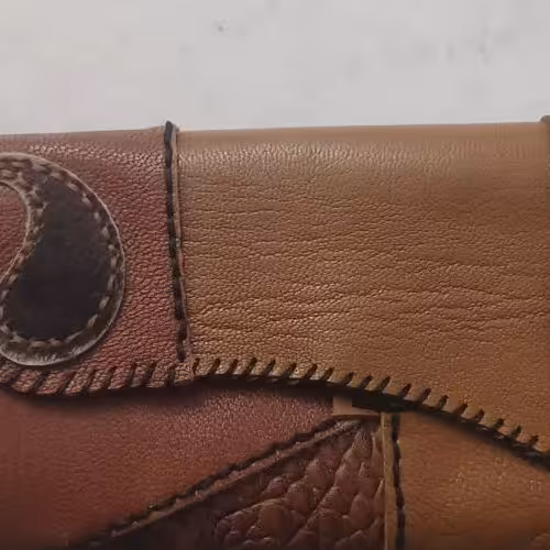کیف دست دوز  چرم
