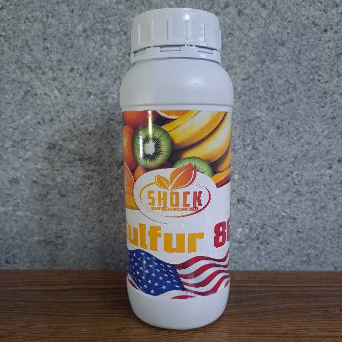 کود گوگرد مایع  80٪ شوک آمریکایی 1 لیتر ی
