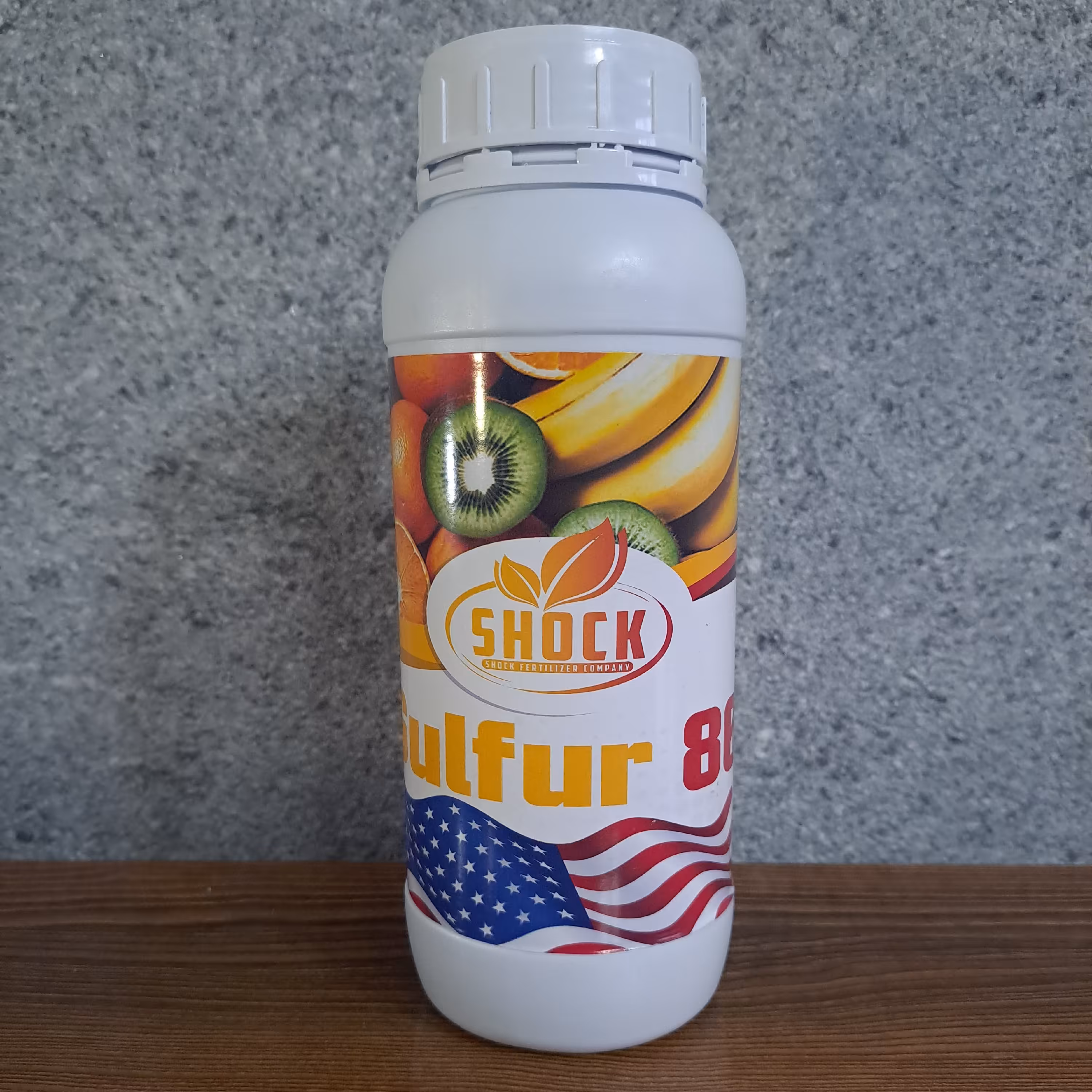 کود گوگرد مایع  80٪ شوک آمریکایی 1 لیتر ی