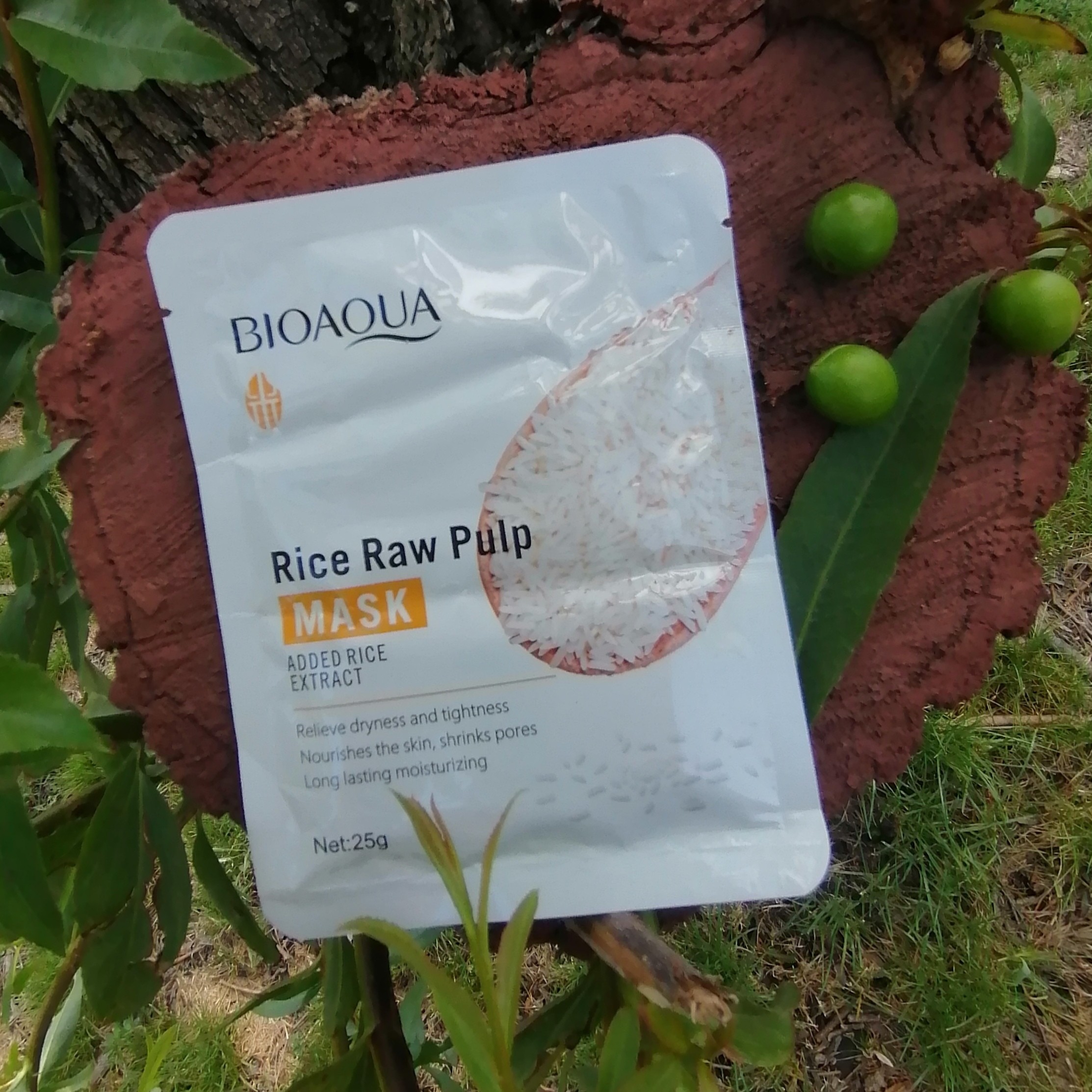 ماسک ورقه ای صورت برنج بیوآکوا 