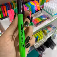 هایلایت قلمی سبز اسکول فنس