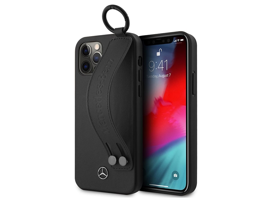 قاب چرمی آیفون 12 و 12 پرو طرح مرسدس بنز CG Mobile iphone 12/12 Pro Mercedes-Benz Leather Case