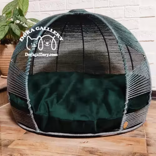 جای خواب سگ و گربه مدل رویش دلباز