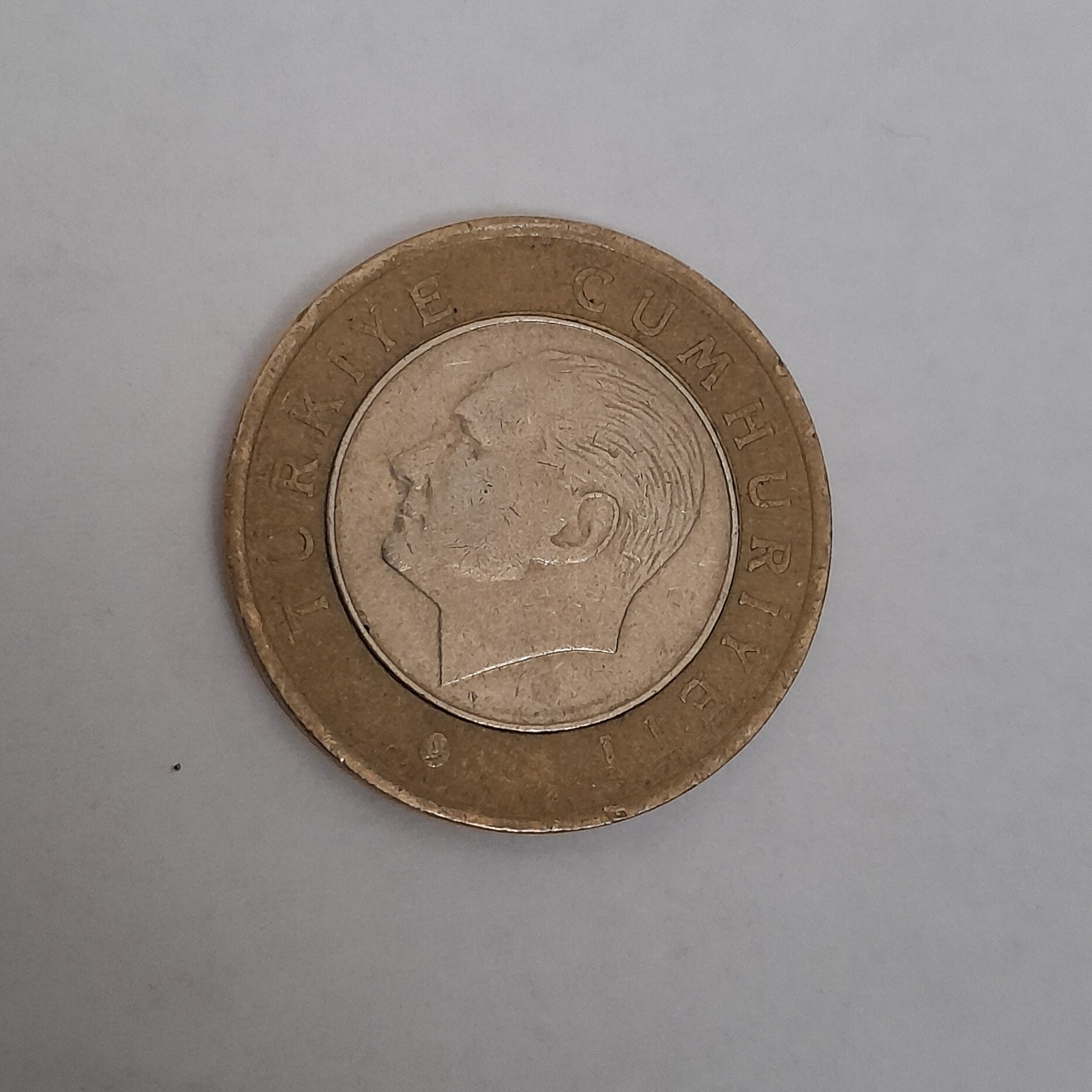 سکه 1 لیرز ترکیه 2009