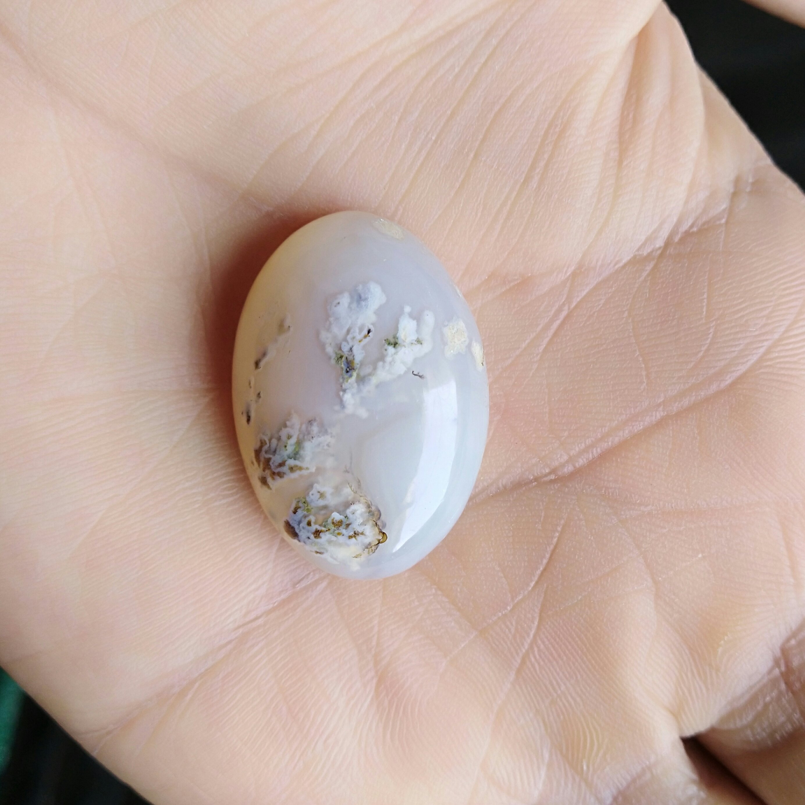 نگین شجر شکوفه بسیار خوش رنگ و زیبا و خوش تراش کاملا طبیعی