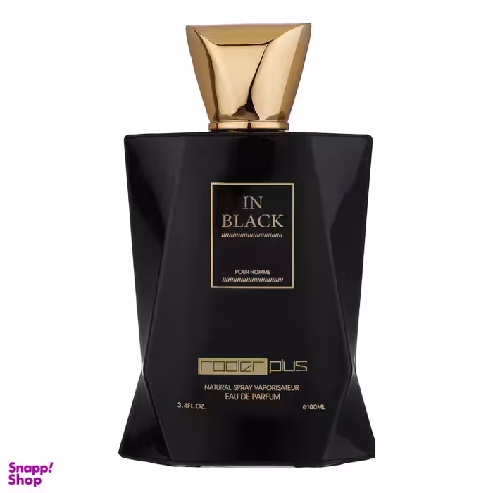 ادو پرفیوم مردانه رودیر پلاس مدل In Black حجم 100 میلی‌لیتر