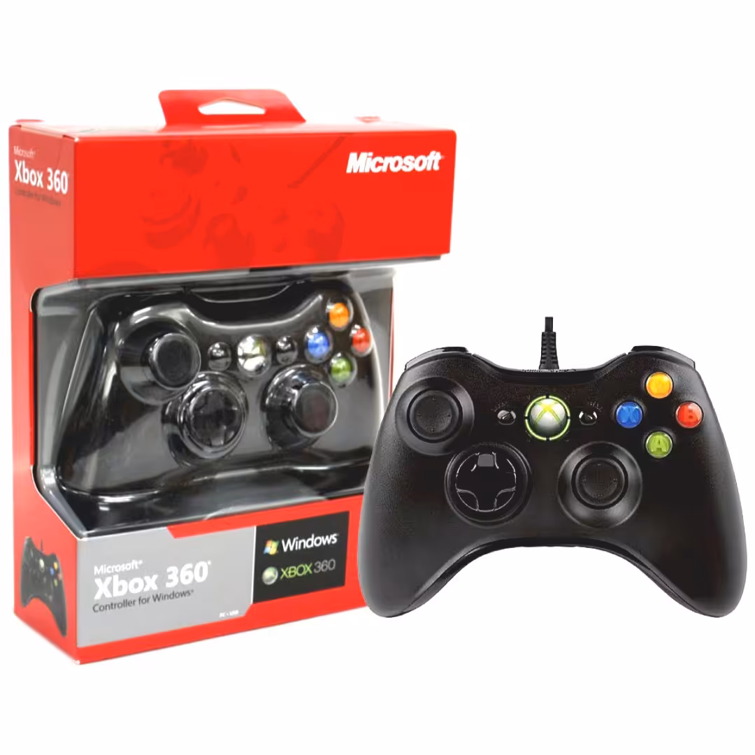گیم پد (کنترلر .دسته بازی ) ایکس باکس 360 قابل استفاده برای  ایکس باکس . کامپیوتر و لب تاب برند Microsoft