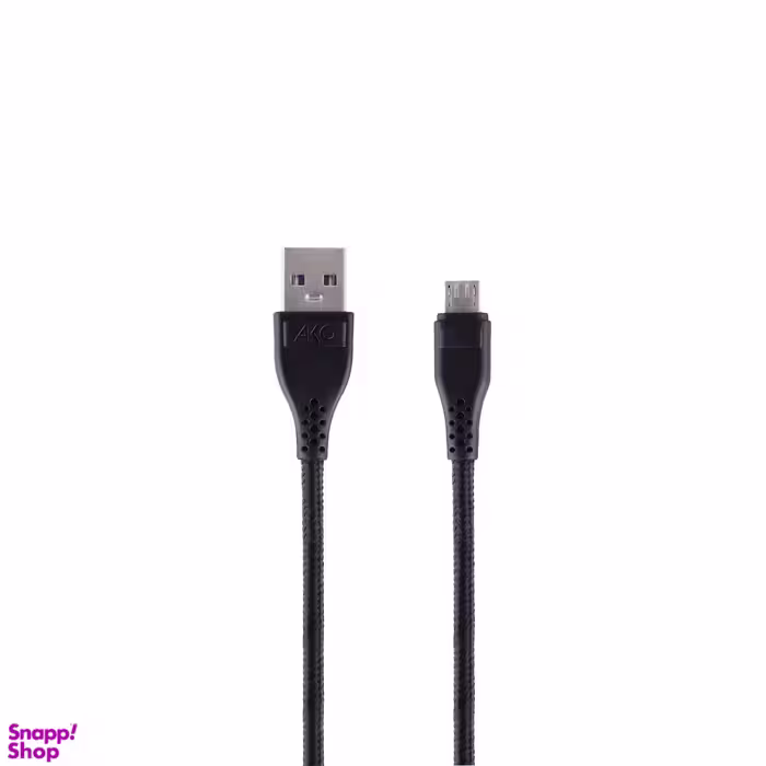 کابل تبدیل USB به Micro-USB آکو مدل AC-30 طول 1 متر