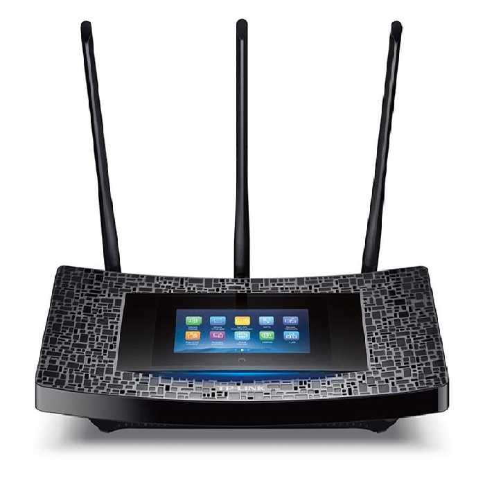 روتر بی سیم و باسیم تی پی لینک مدل تاچ پی 5 با صفحه نمایش لمسی