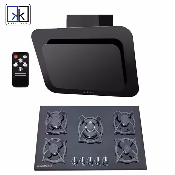 ست هود و گاز صفحه ای شیشه ای مدل TH-30