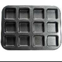 قالب  تفلون مافین 12 خانه(سایز6 سانت عمق 3سانت)
