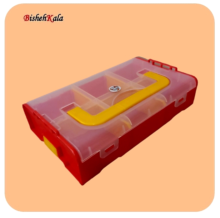 جعبه ابزار 6 ردیفه درب طلقی