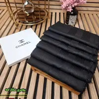 روسری نخی عمده 5 عدد مشکی لمه مجلسی ارسال رایگان مارتاشاپ
