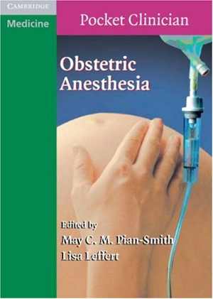 [PDF] دانلود کتاب Obstetric Anesthesia, 2007