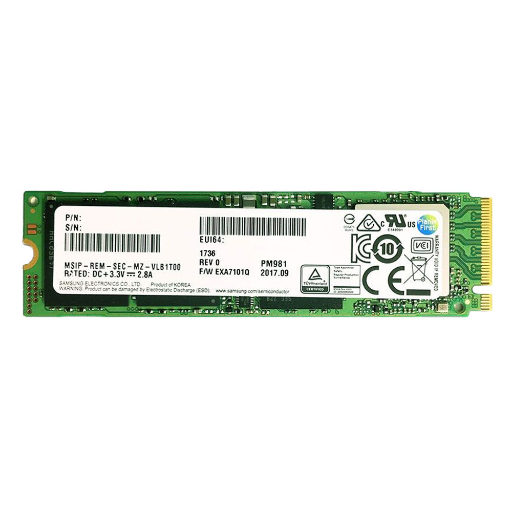 اس اس دی M.2 - Samsung مدل PM981 ظرفیت 256 گیگابایت