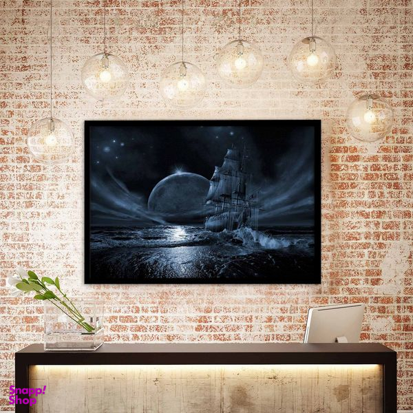تابلو بکلیت طرح کشتی طوفانی B4580