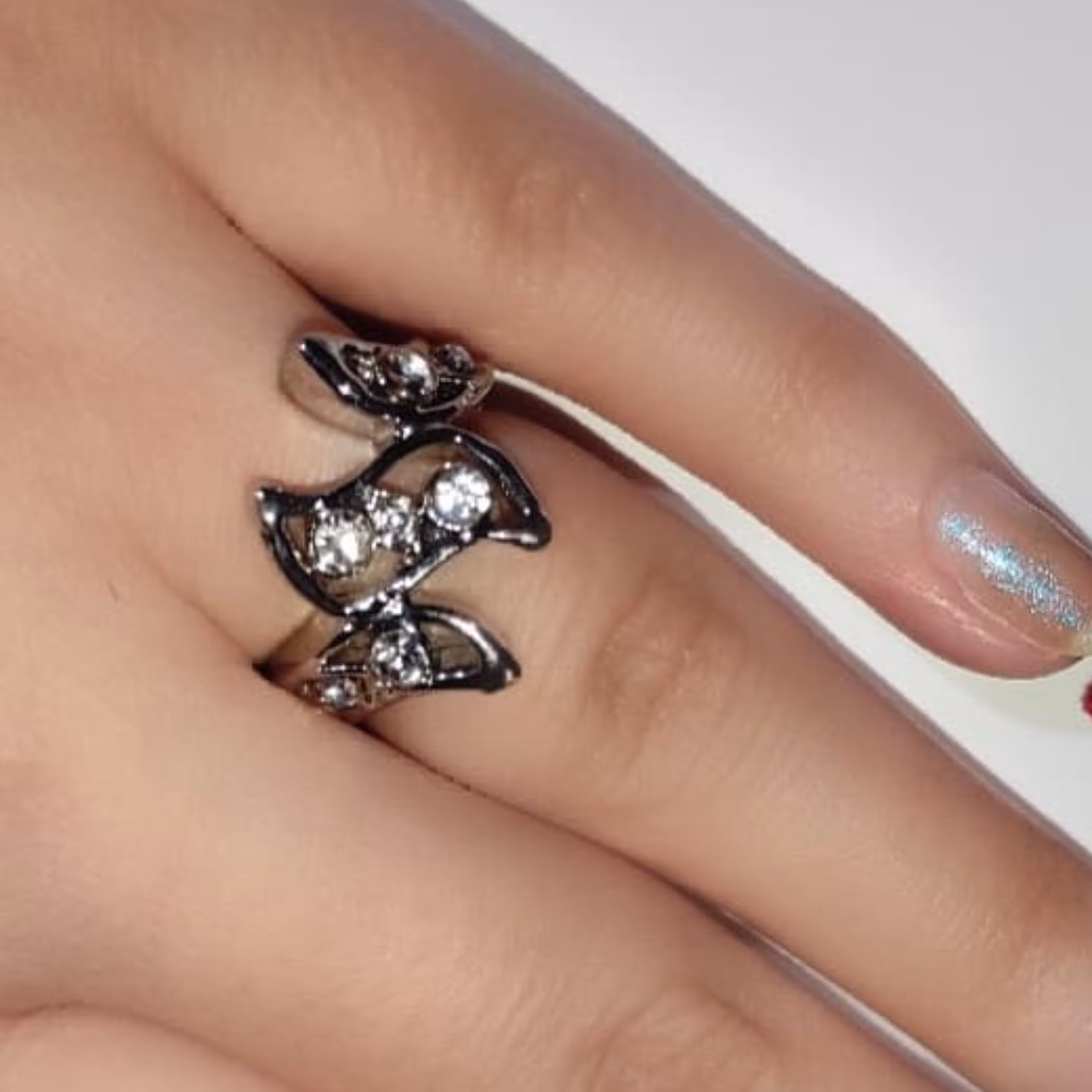 انگشتر طرح تاج استیل درجه یک 