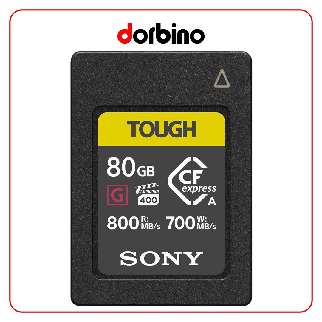 کارت حافظه CFexpress سونی مدل Sony 80GB CFexpress Type A TOUGH - فروشگاه دوربین دوربینو