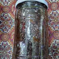 مربا گل سرخ خانگی خوش عطر  طعم بدون مواد نگهدارنده وزن با شیشه 1250 گرم 