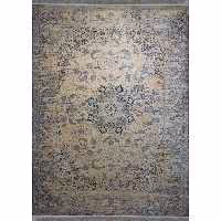 فرش ماشینی افرند طرح پتینه 700 شانه گل برجسته کد 1052 (شش متری)