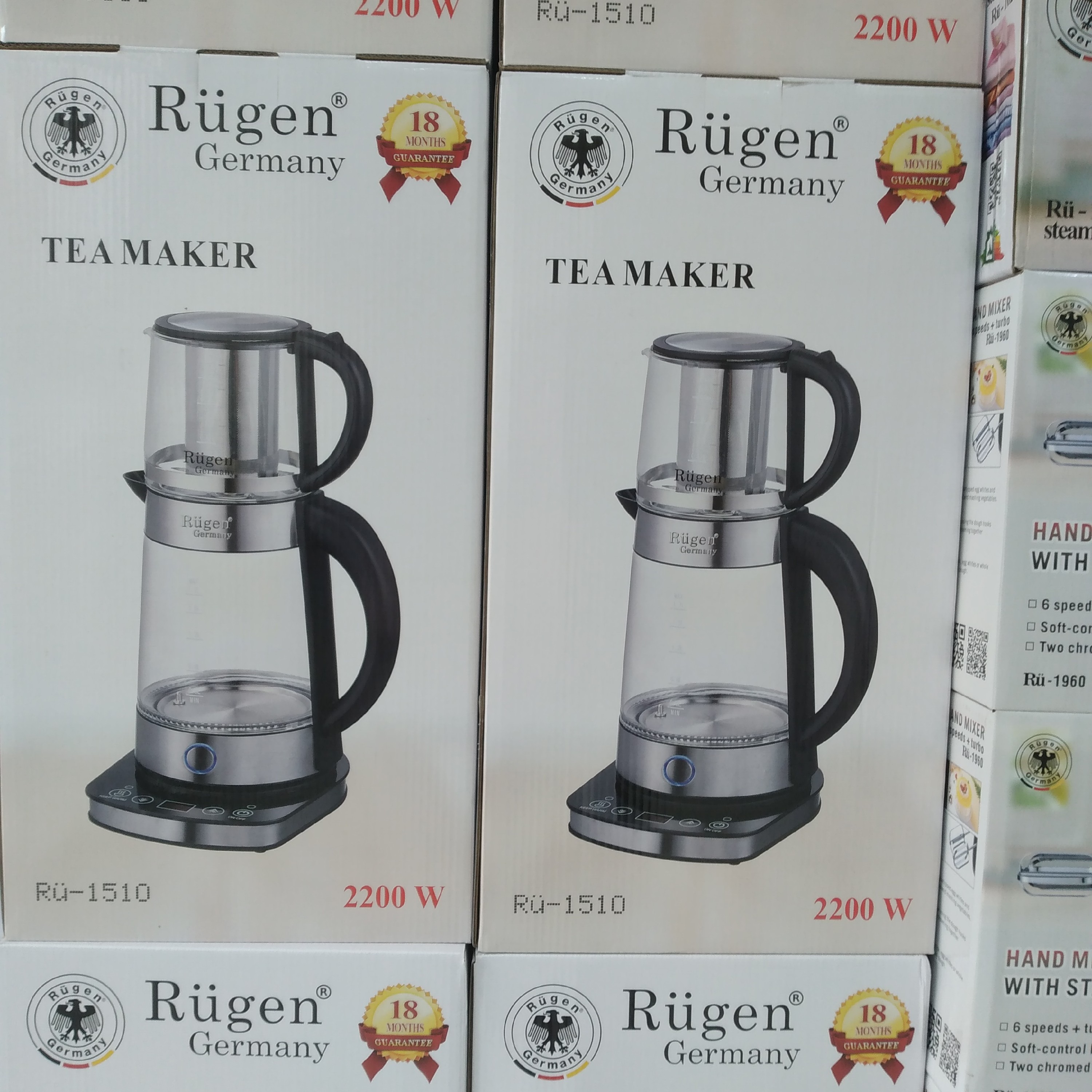 چای ساز روهم روگن مدل RU1510 اصل آلمان با 18 ماه گارانتی