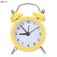 ساعت زنگدار رومیزی فانتزی کوچک رنگی