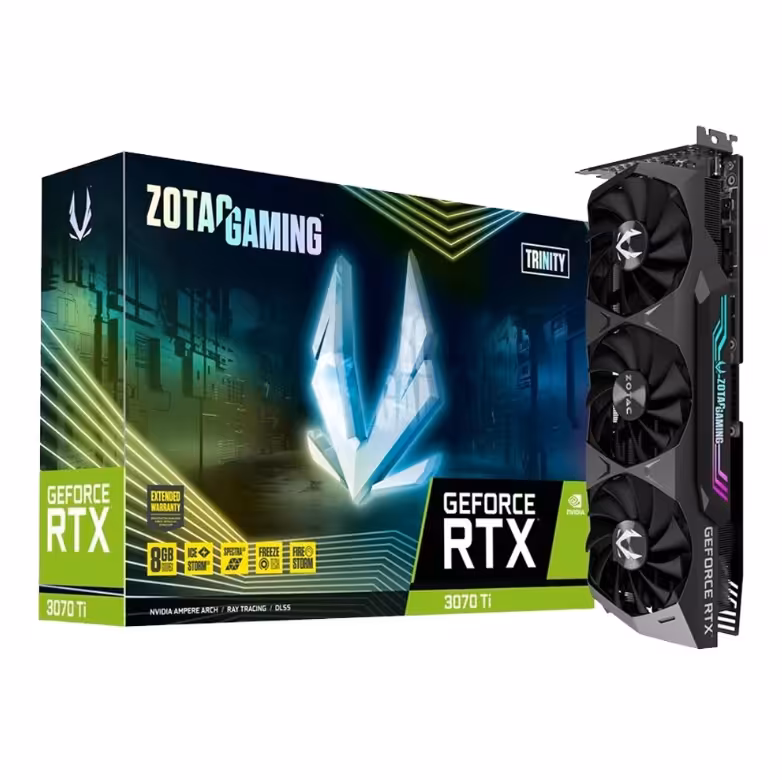 کارت گرافیک ZOTAC RTX 3070 TI TRINITY 8GB