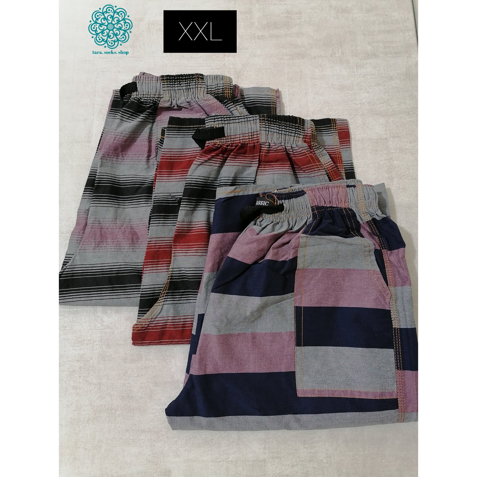 شلوارک مردانه کتان سنگشور سایز 2XL,3XL