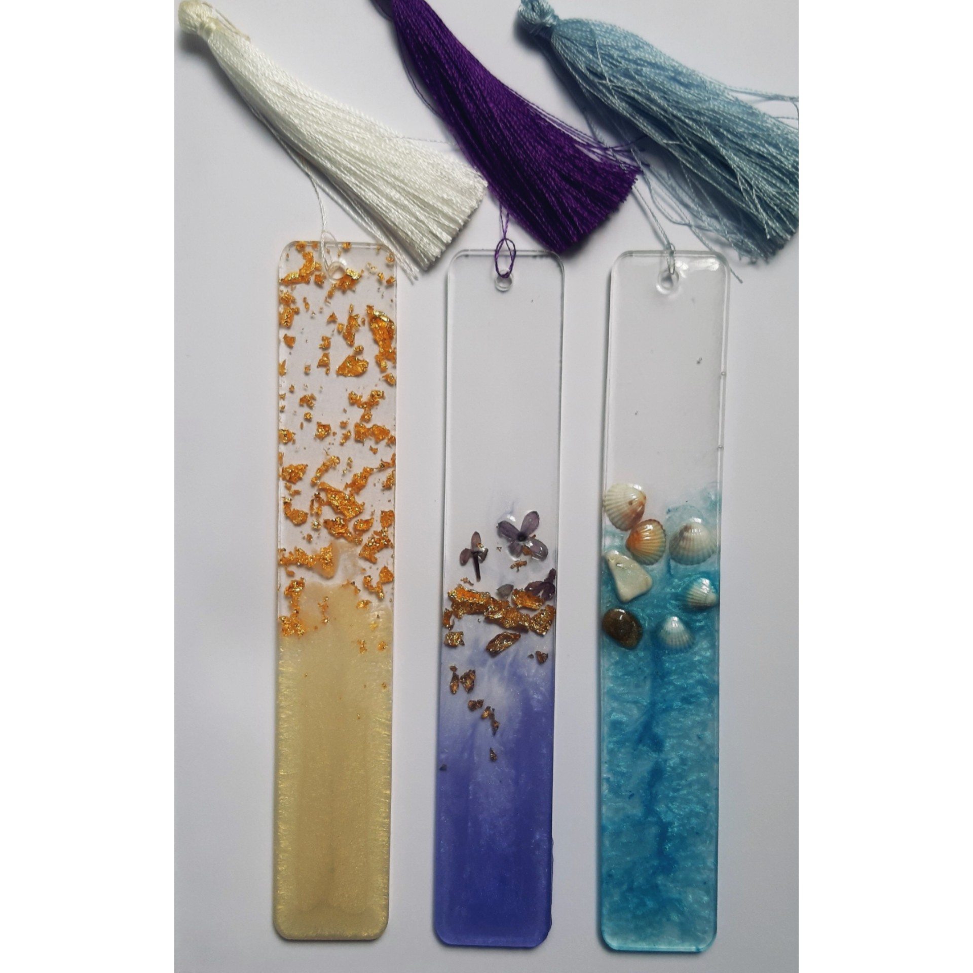 بوکمارک رزینی دست ساز  بسیار سبک برای کتاب و قران 