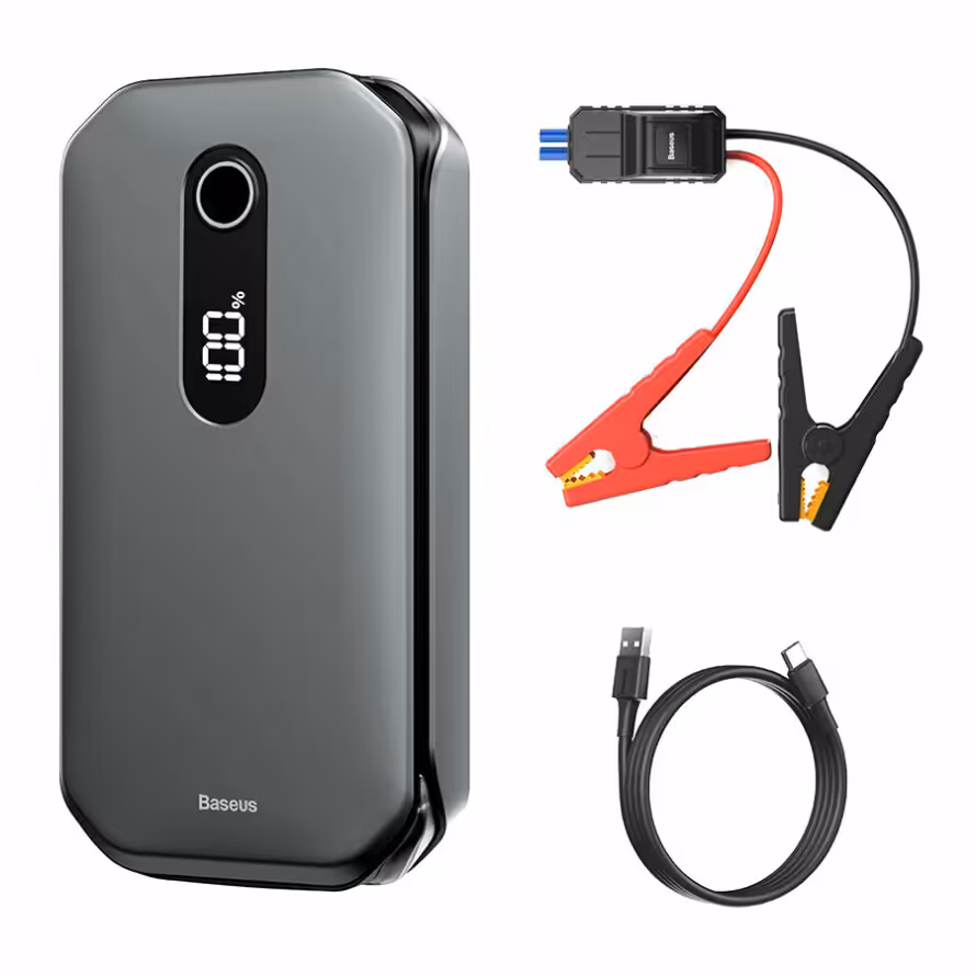 پاور بانک و استارتر خودرو بیسوس CRJS03 12000mAh