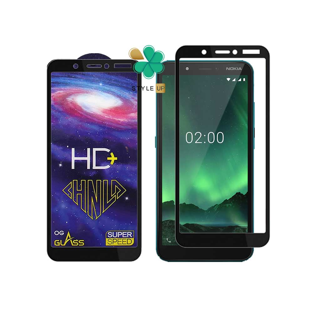 گلس فول گوشی نوکیا Nokia C2 مدل HD Plus