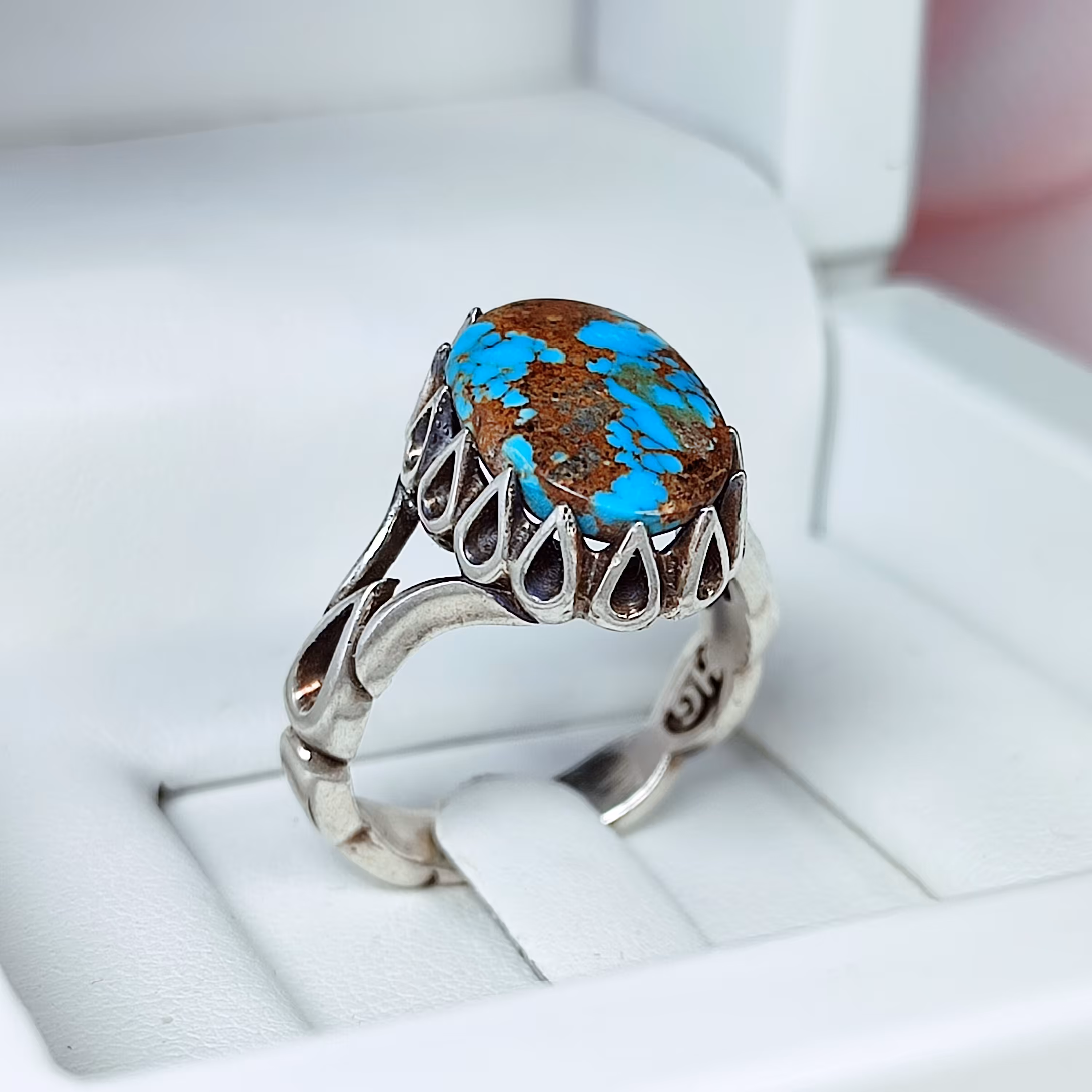 انگشتر فیروزه نیشابوری اصل