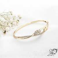 دستبند النگویی قلبی برند ژوپینگ کد 17516