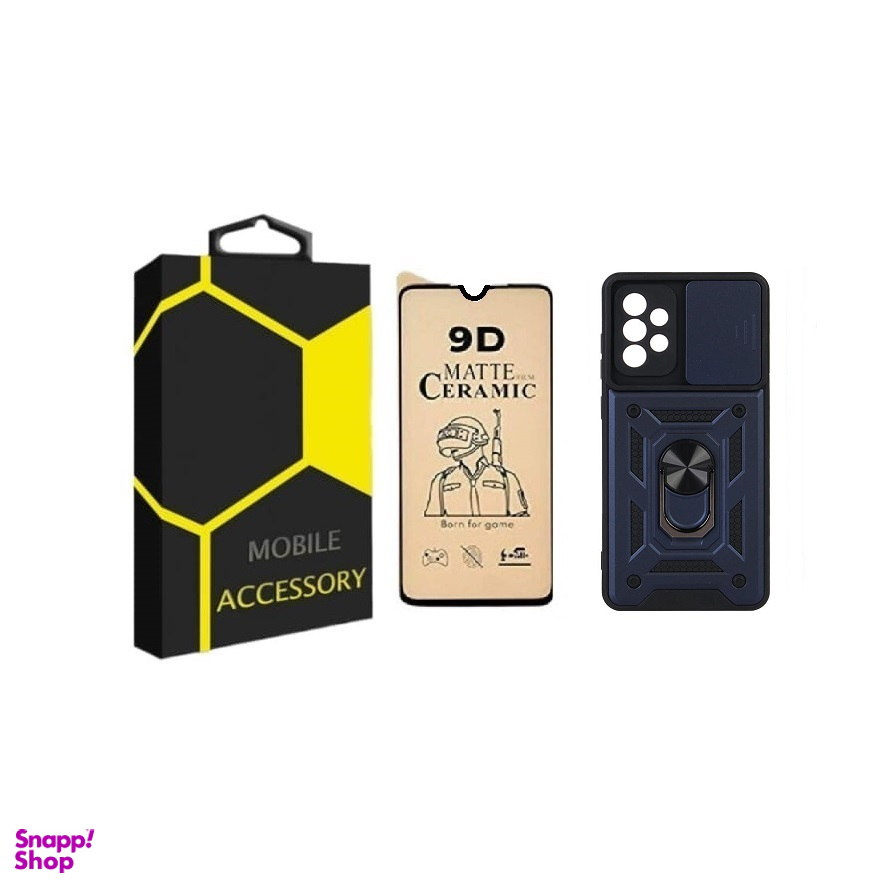 کاور گوشی موبایل مدل بتمنی مناسب سامسونگ Galaxy A13 4G به همراه محافظ صفحه نمایش