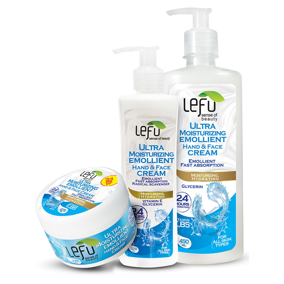 کرم مرطوب کننده لفو مدل ULTRA SOFT مجموعه 3 عددی