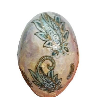 تخم مرغ سفالی طرح سنتی