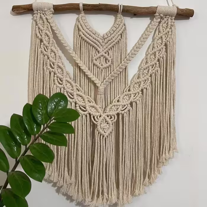 دیوار کوب مکرومه کد 07